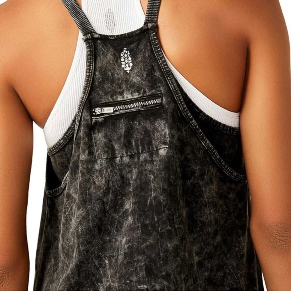 NEW Free People Movement Hot Shot Mini Dress in Tie Dye - Picture 3 of 12